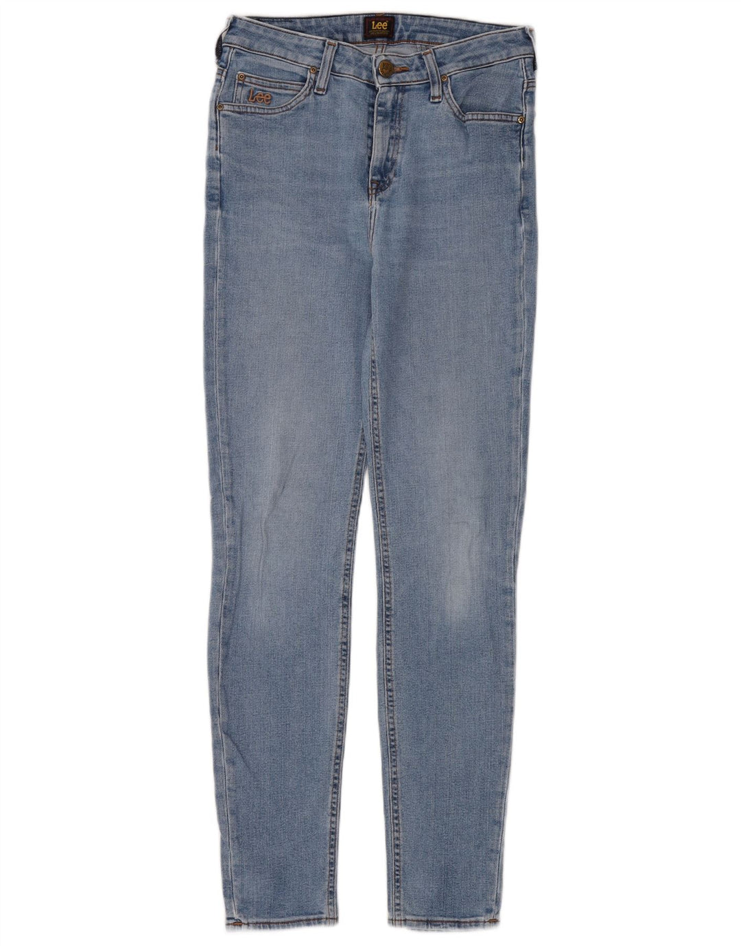 Jeans skinny feminino Lee W29 L33 algodão azul