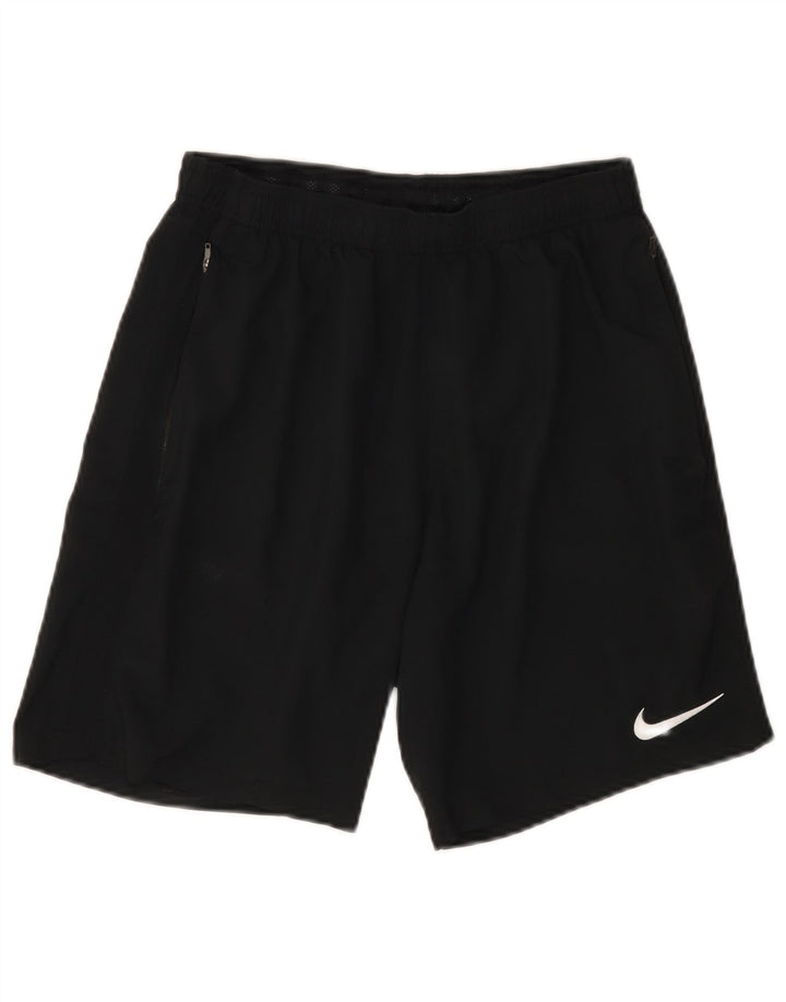 Nike Mens Dri Fit Sport Shorts Médio Preto Poliéster