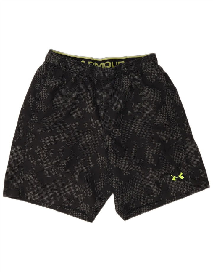 Under Armour Mens Sport Shorts Médio Cinza Camuflagem Poliéster
