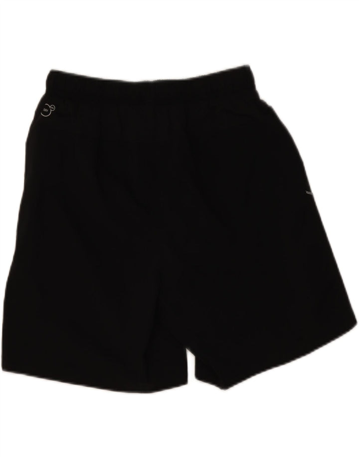 Shorts esportivos masculinos Puma pequeno poliéster preto
