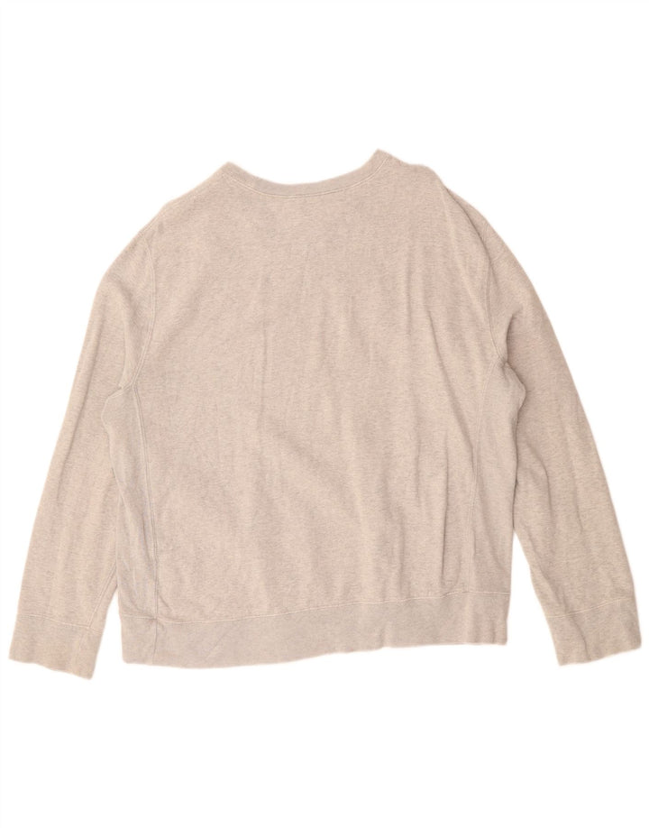 Polo Ralph Lauren moletom masculino Jumper XL algodão cinza