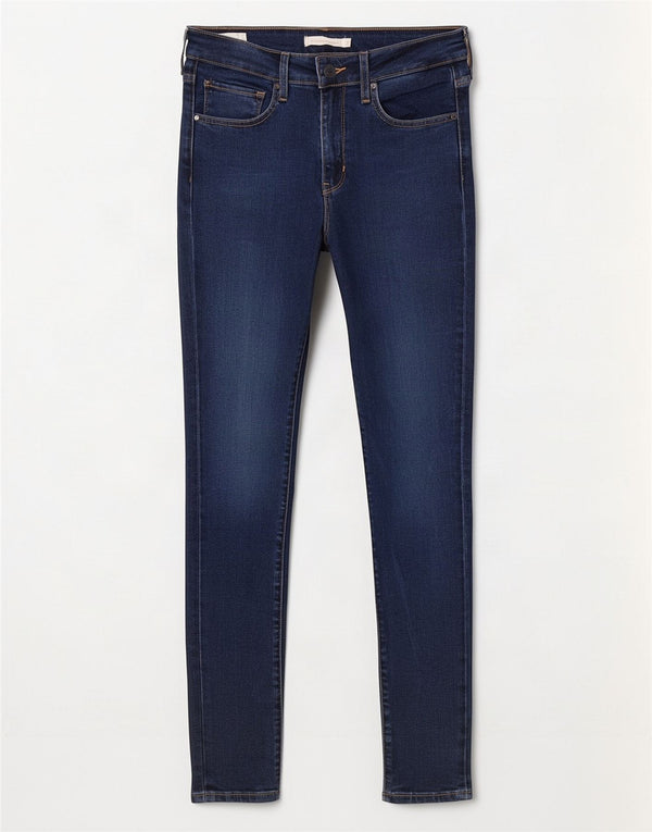 Calça Jeans Levis Feminina 721 High Rise Skinny W27 L30 Azul Lyocell