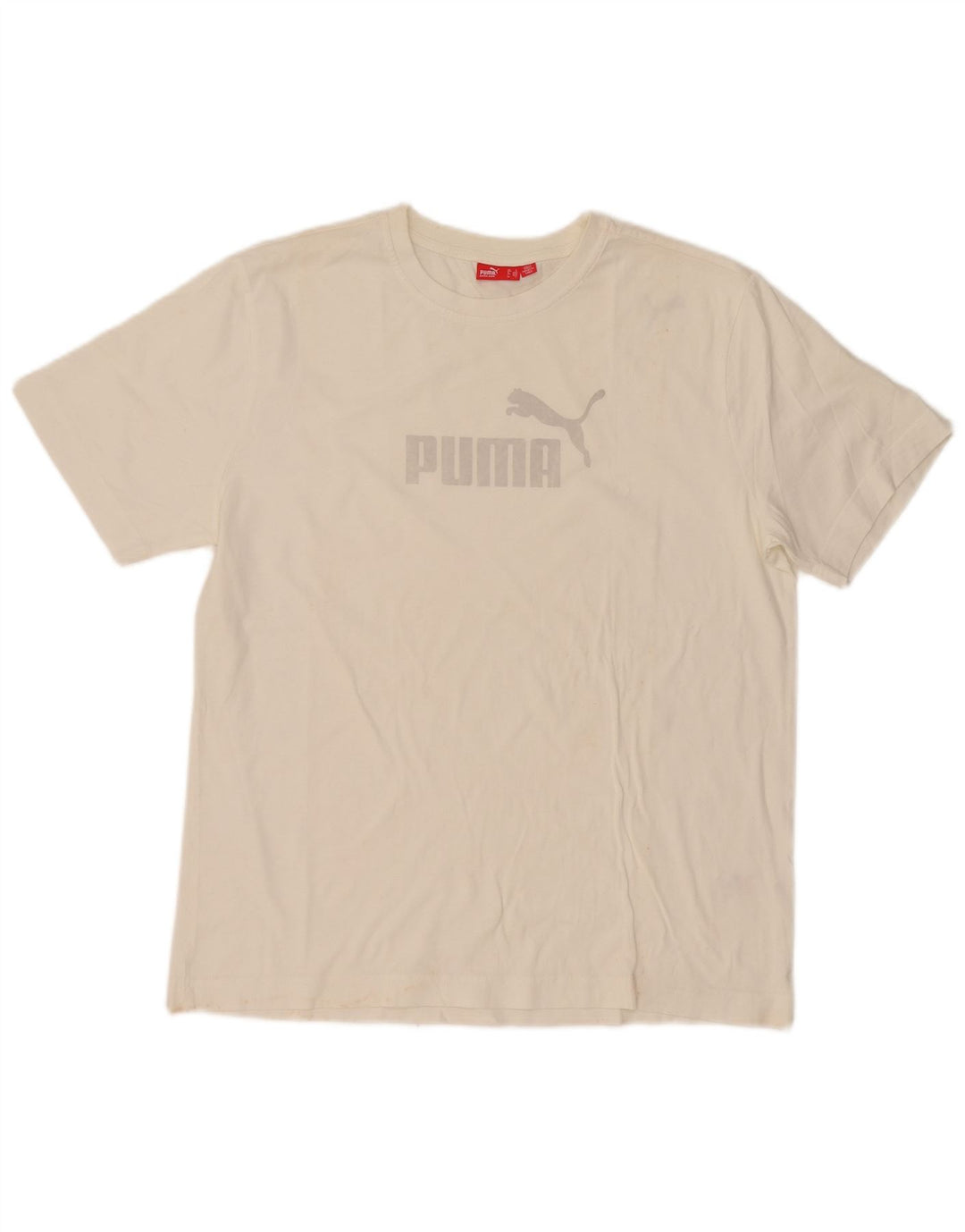 Puma Camiseta Masculina Graphic Top Grande Branco