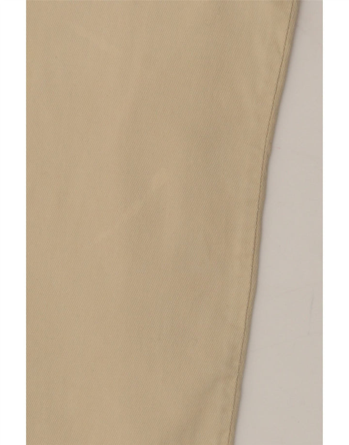JECKERSON Mens Straight Chino Trousers W33 L33 Beige Cotton Vintage Jeckerson and Second-Hand Jeckerson from Messina Hembry 