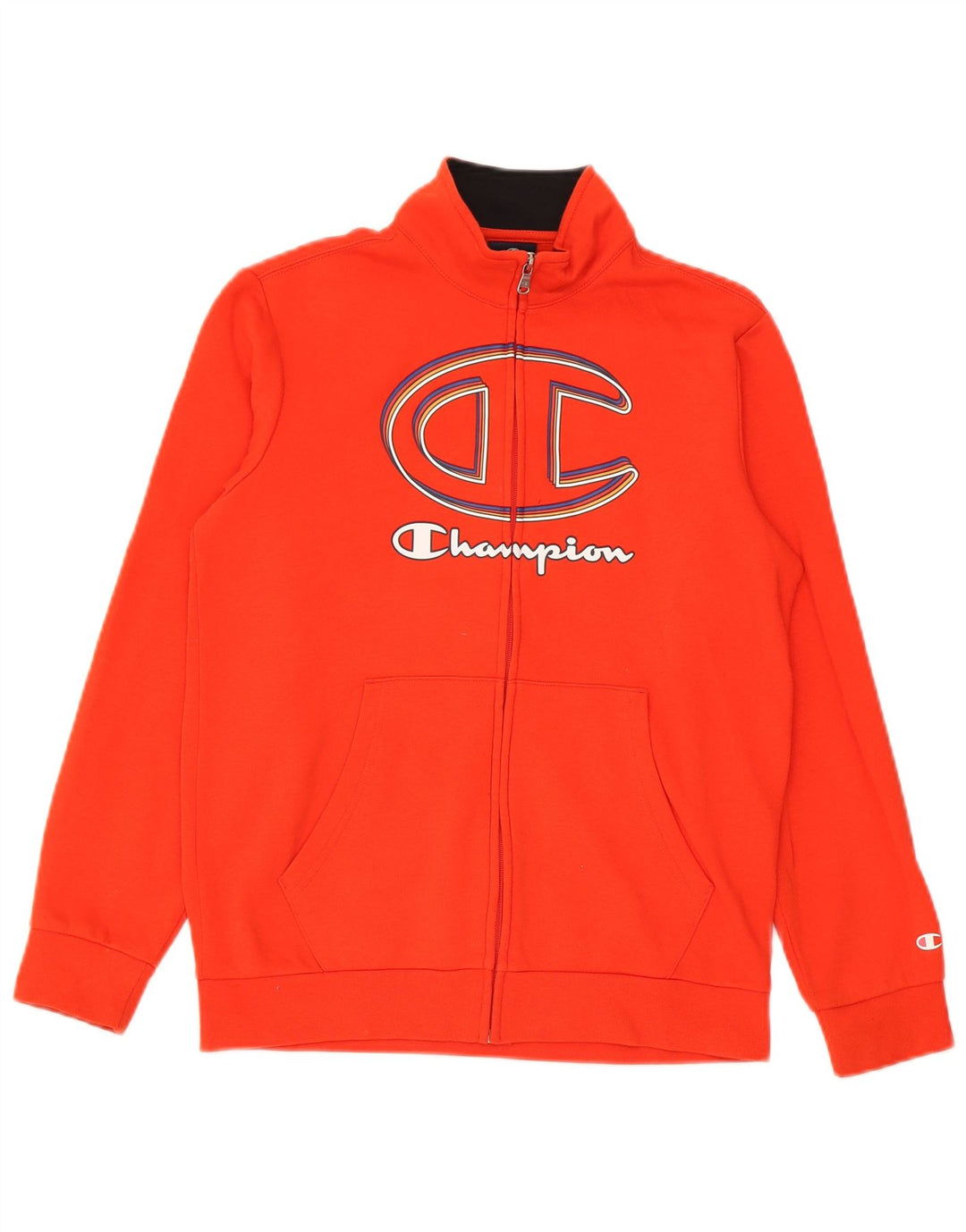 Jaqueta Champion Boys Graphic Treino Top 13-14 Anos XL Vermelho