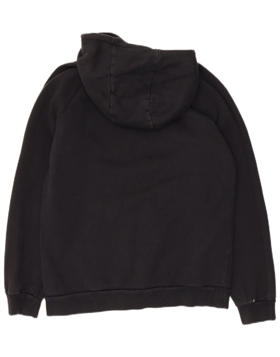 Suéter com capuz gráfico masculino JORDAN médio algodão preto