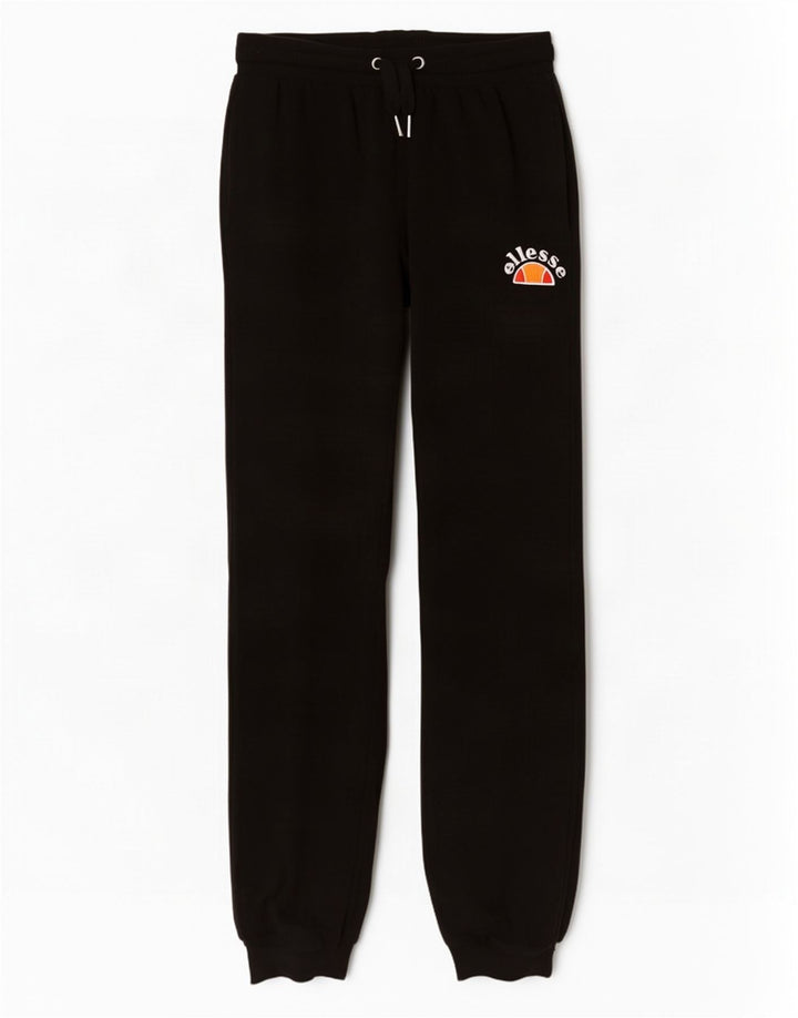 Calça de treino masculina Ellesse Joggers pequeno algodão preto