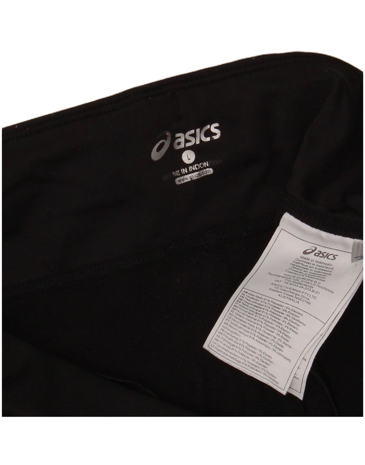 Leggings Asics Feminino UK 14 Grande Poliéster Preto Esportes