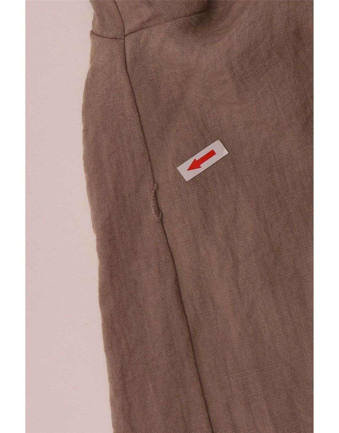 Jaqueta Zara Womens Open Blazer Reino Unido 14 Médio Marrom Viscose
