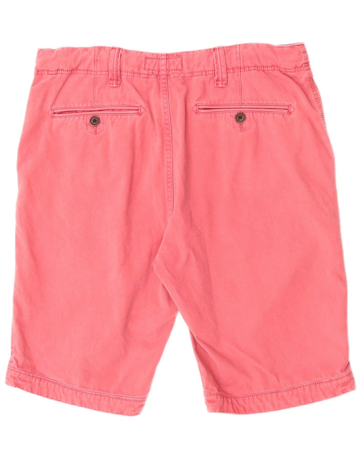 Shorts Chino Masculino Fat Face W36 Grande Algodão Vermelho
