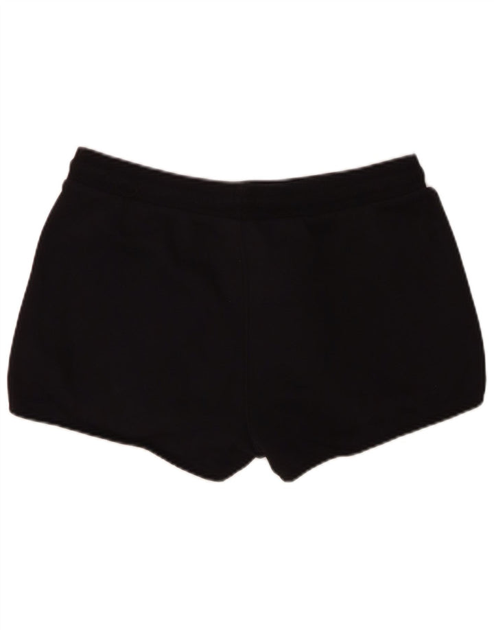 Umbro Womens Sport Shorts UK 14 Médio Algodão Preto