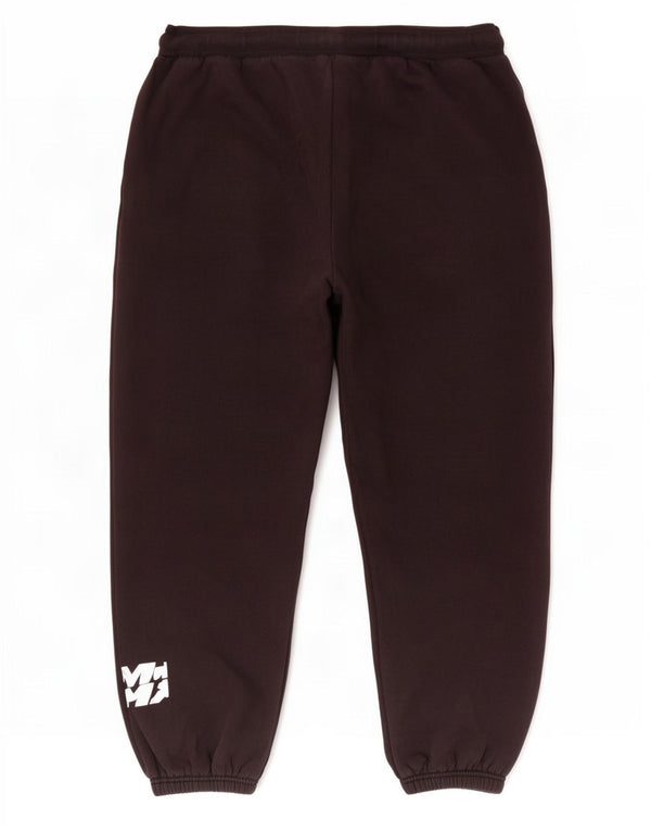 Calça feminina Ellesse com estampa gráfica e joggers UK 22 3XL algodão preto
