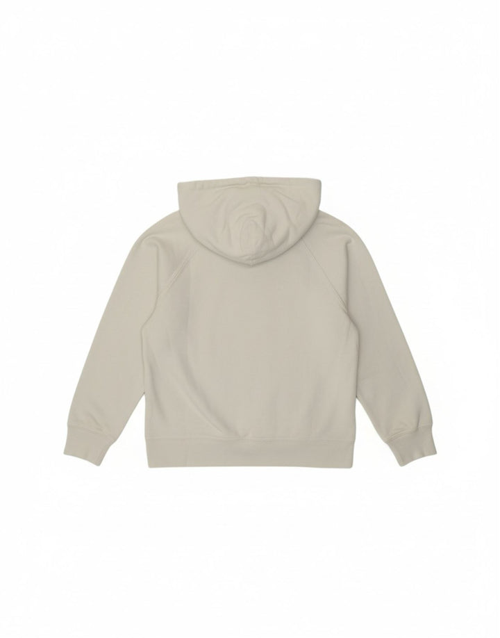 Suéter feminino com capuz gráfico LEVI'S UK 6 XS algodão branco