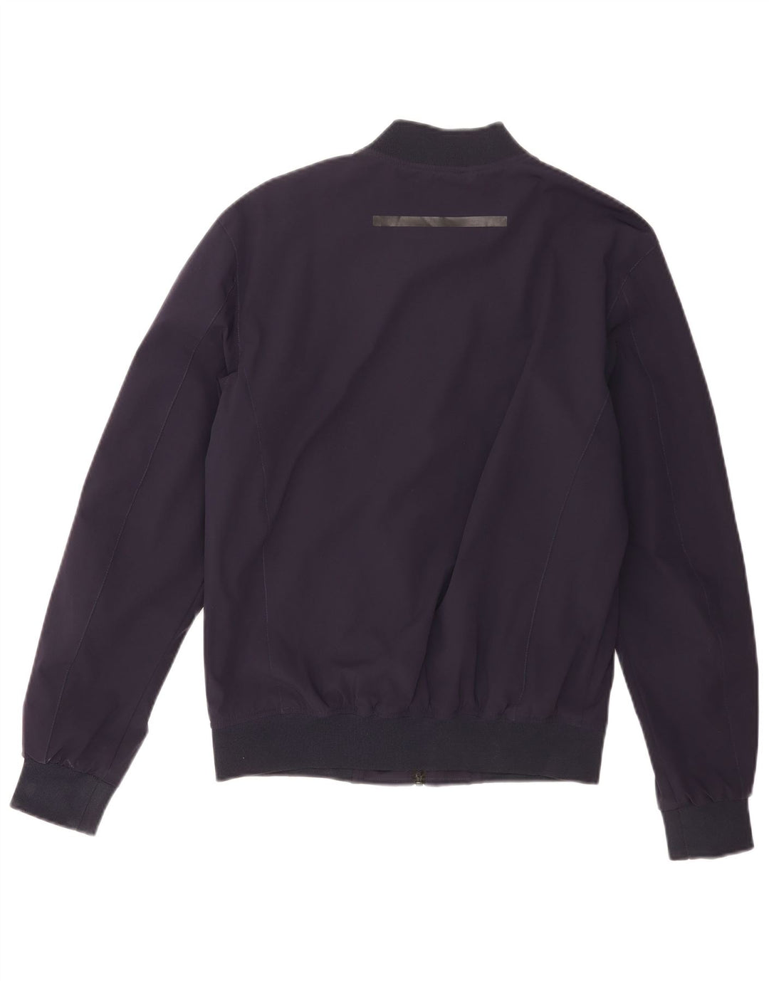 Jaqueta bomber masculina Zara UK 36 pequena azul marinho