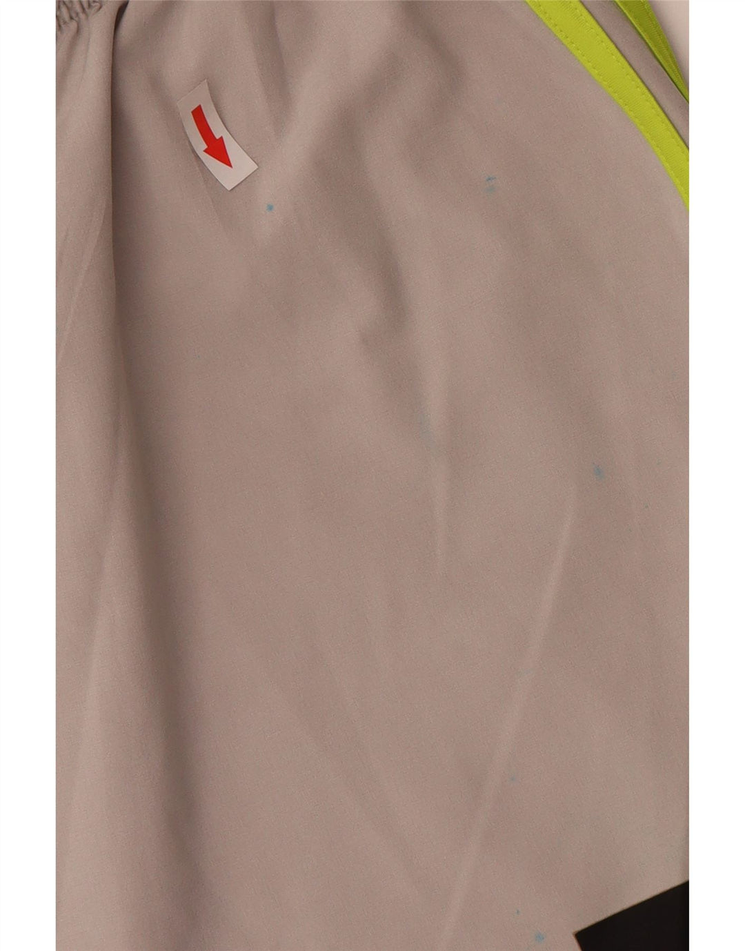 Shorts esportivos gráficos de futebol irlandês masculino ADIDAS grande poliéster cinza