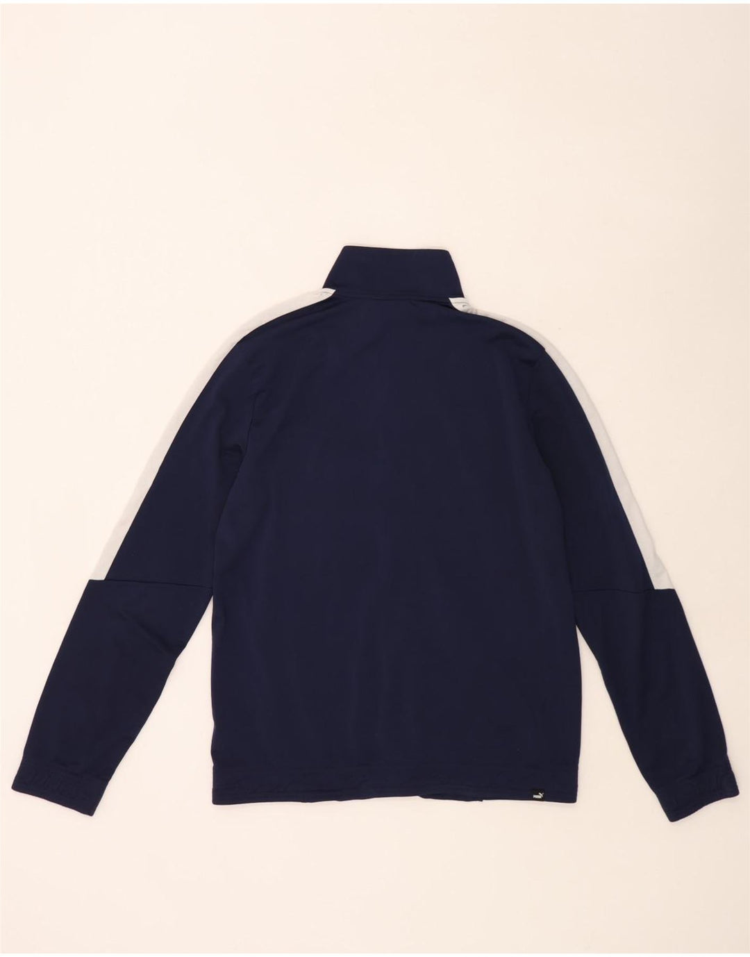 Puma Mens Tracksuit Top Jacket Médio Azul Marinho Colorblock Poliéster