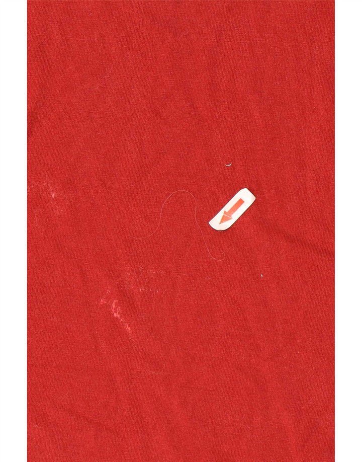Camiseta masculina Vans Top Médio Algodão Vermelho