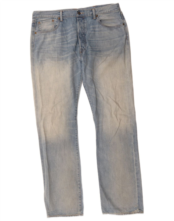 Jeans Levis 501 Straight Masculino W38 L34 Azul Viscose