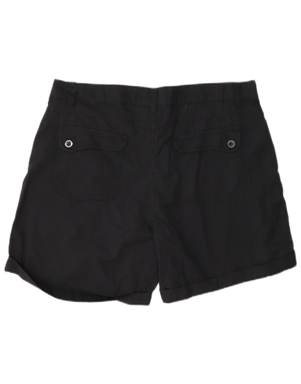 Shorts casuais femininos Mountain Warehouse UK 16 grandes W38 algodão cinza
