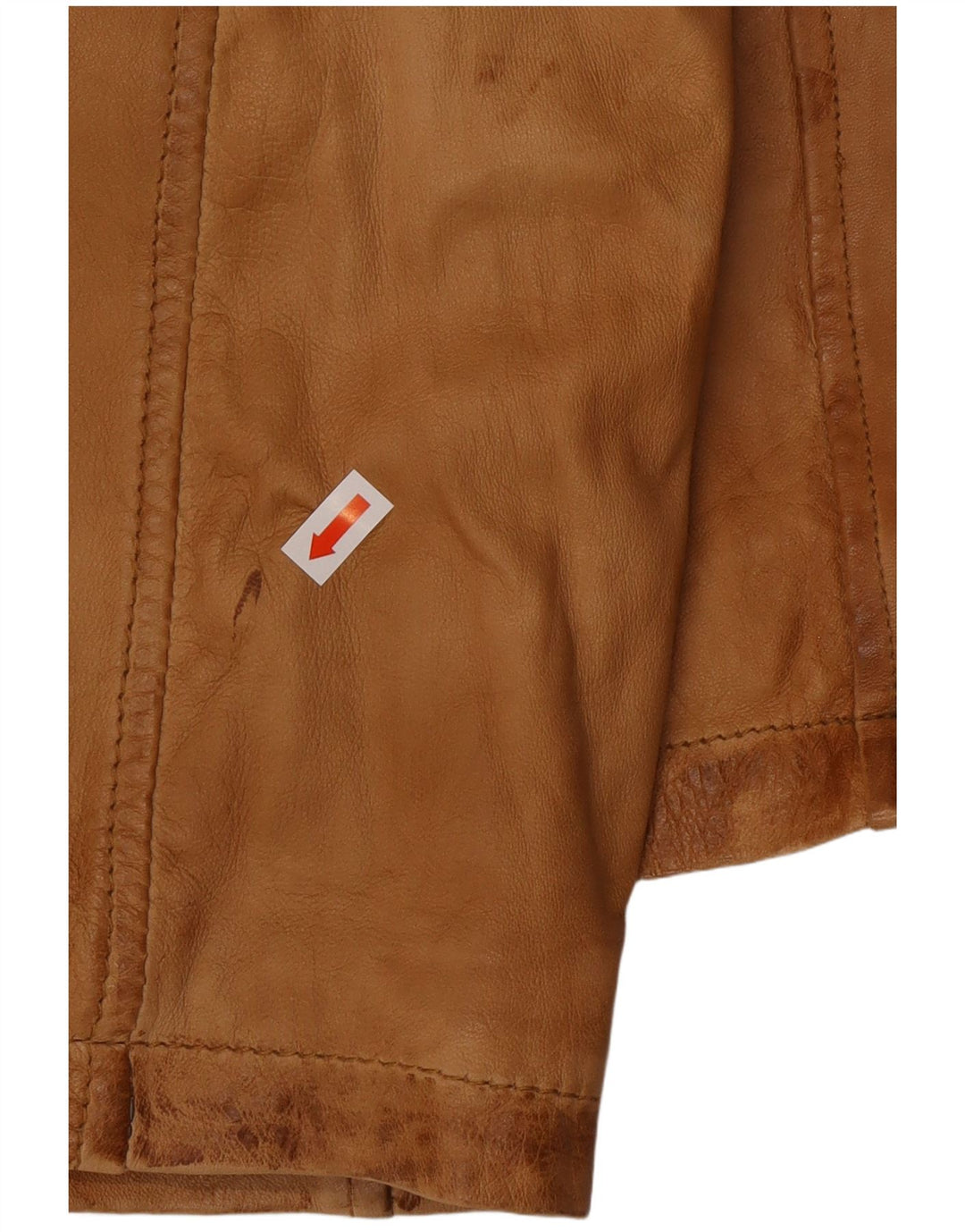 Jaqueta de couro masculina A.W.DUNMORE IT 58 4XL couro marrom