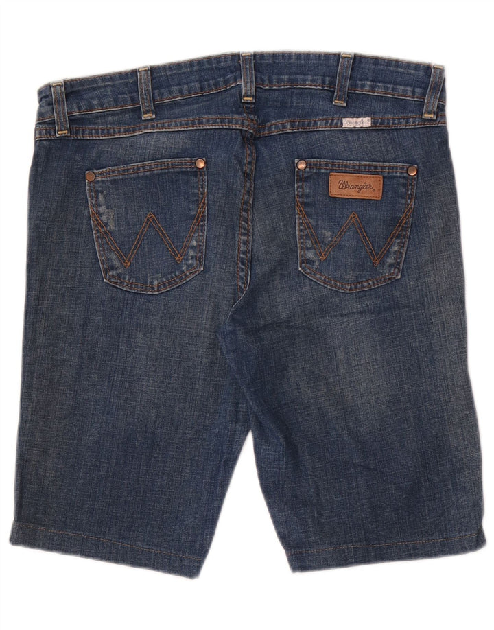 Shorts jeans Wrangler masculino Iris W31 algodão azul médio