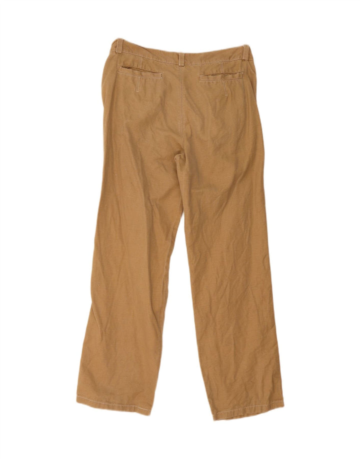 Calça casual reta masculina BELFE W34 L29 bege
