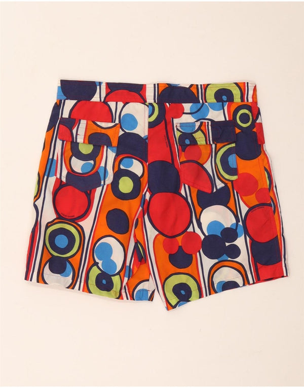 Versace Mens Ittierre Chino Shorts W34 Grande Multicolorido Geométrico