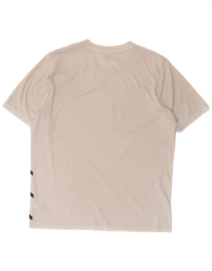 Puma Camiseta Masculina Graphic Top XL Branco Poliéster