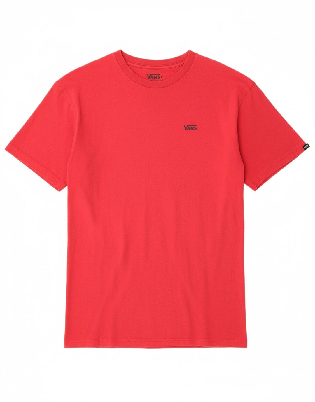 Camiseta VANS Masculina Classic Fit Top Médio Algodão Vermelho