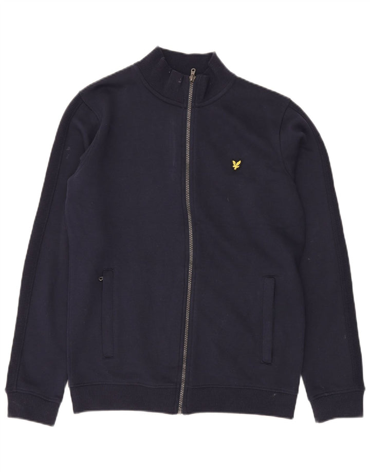 Jaqueta de treino para meninos LYLE & SCOTT 14-15 anos azul marinho algodão