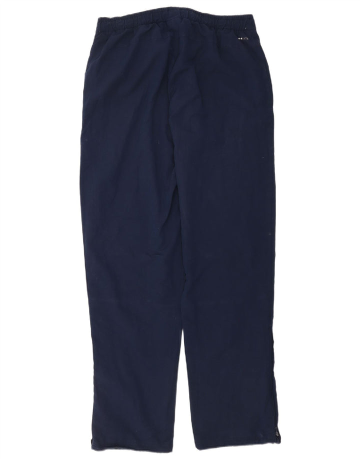 Calça de treino masculina Adidas Climalite médio azul marinho poliéster