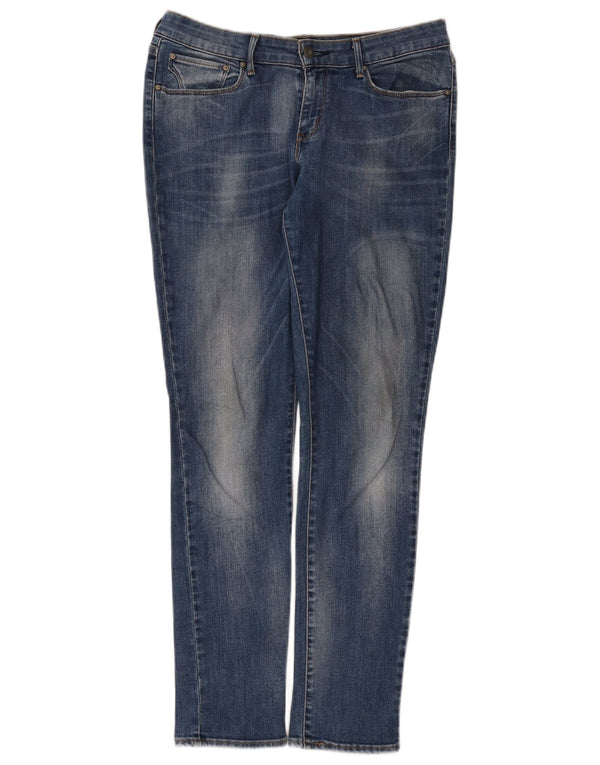 Calça Jeans Slim Feminina Levi's W31 L34 Azul Algodão