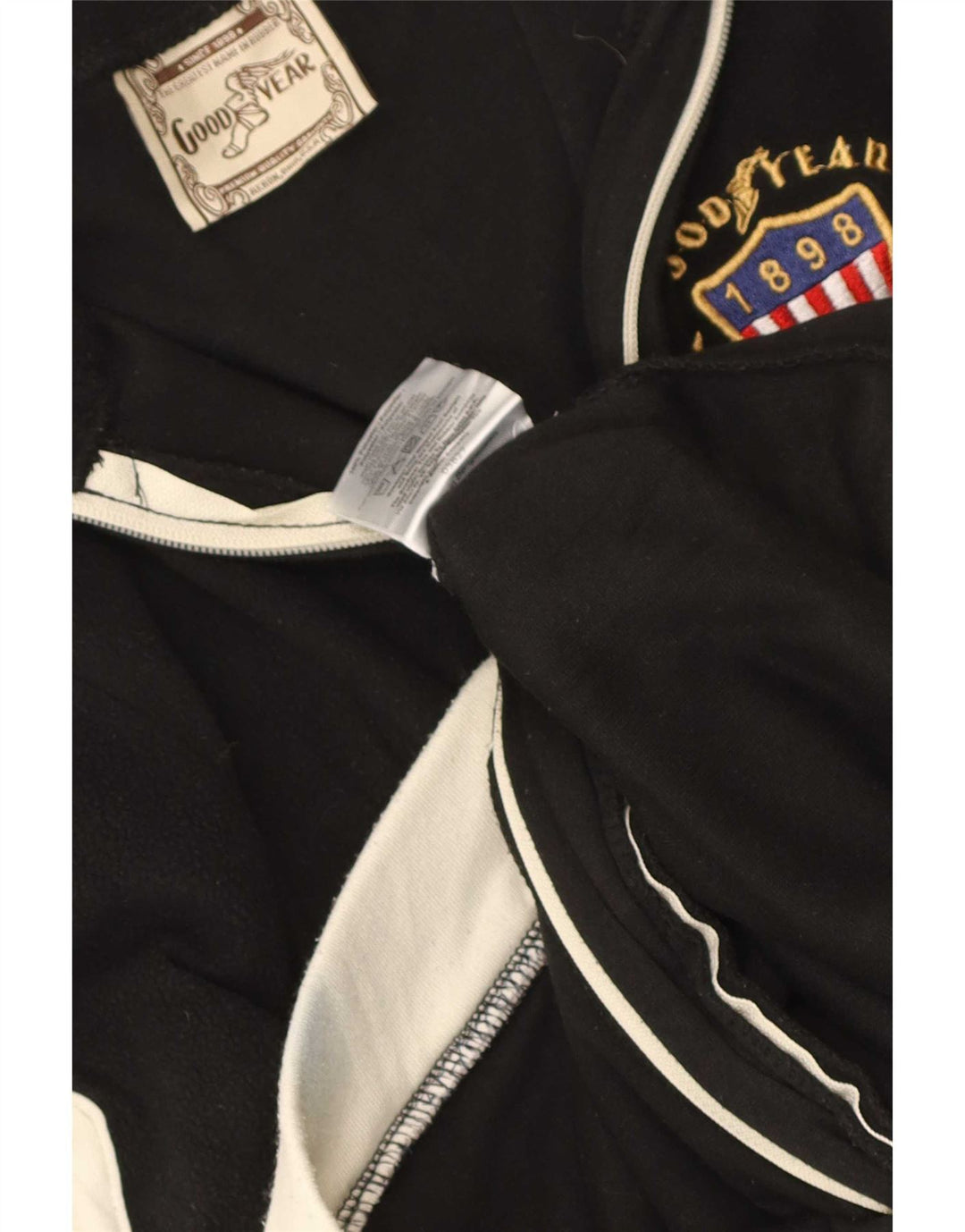 Poliéster preto pequeno de Colourblock do Reino Unido 10 do revestimento do velo das boas mulheres do ano