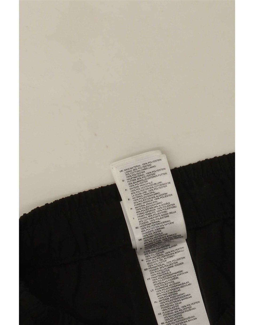 Adidas Mens Climalite Calças de treino Joggers Pequeno Poliéster Preto
