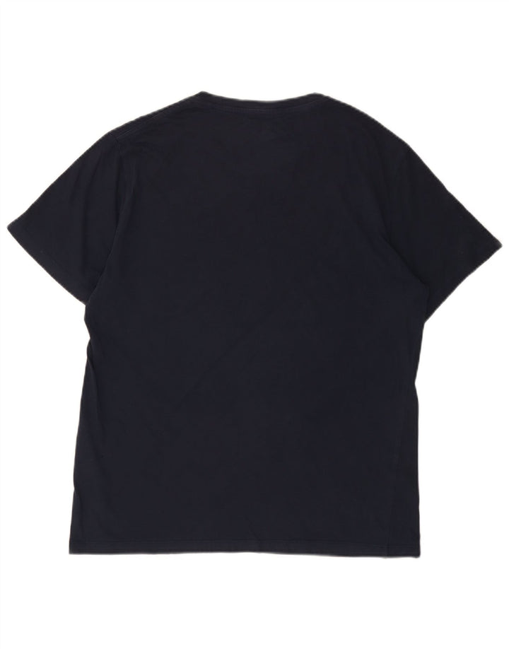 Camiseta gráfica masculina Levi's Top médio algodão azul marinho