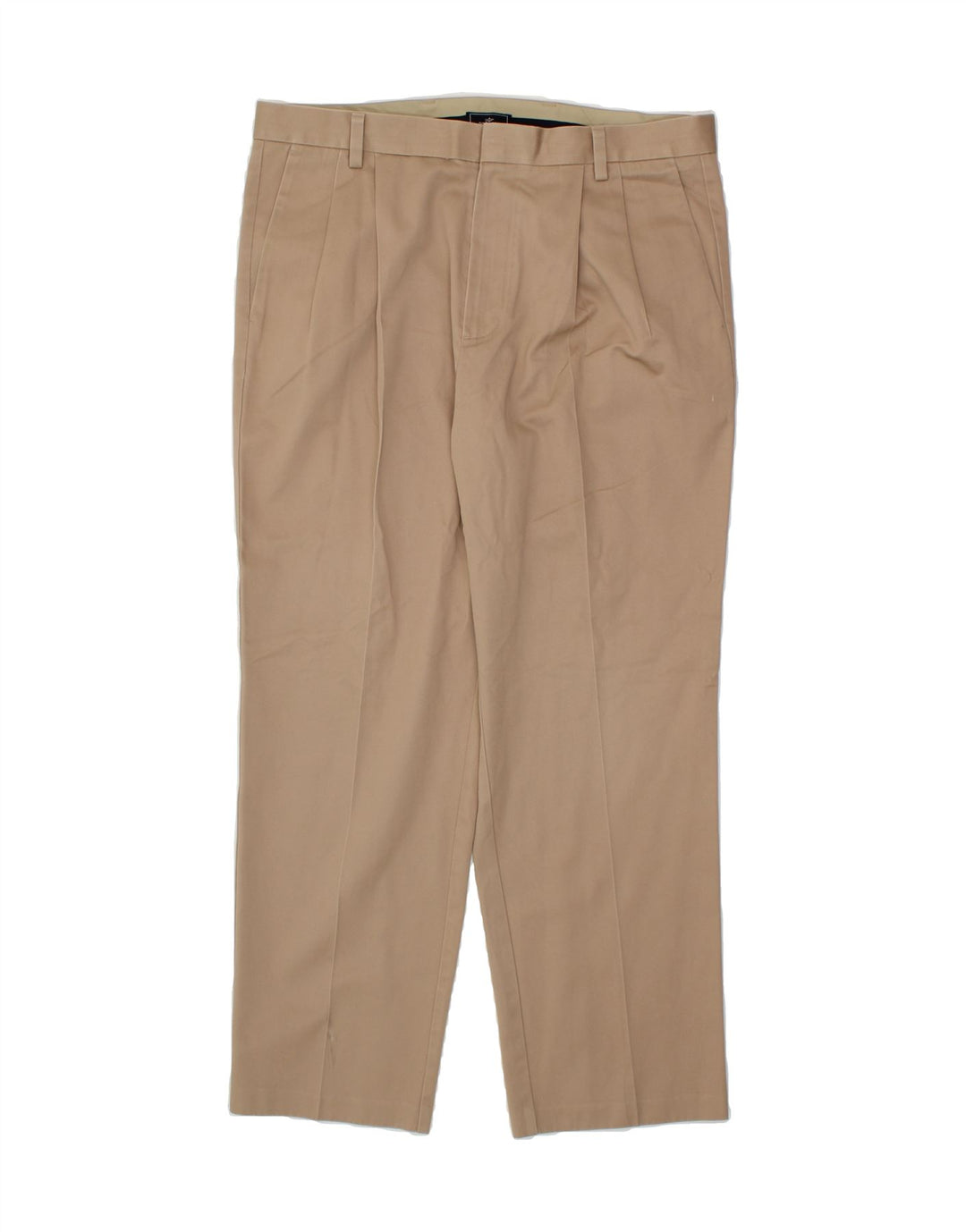 DOCKERS Mens Classic Fit Pegged Chino Trousers W36 L30 Beige Cotton Vintage Dockers and Second-Hand Dockers from Messina Hembry 