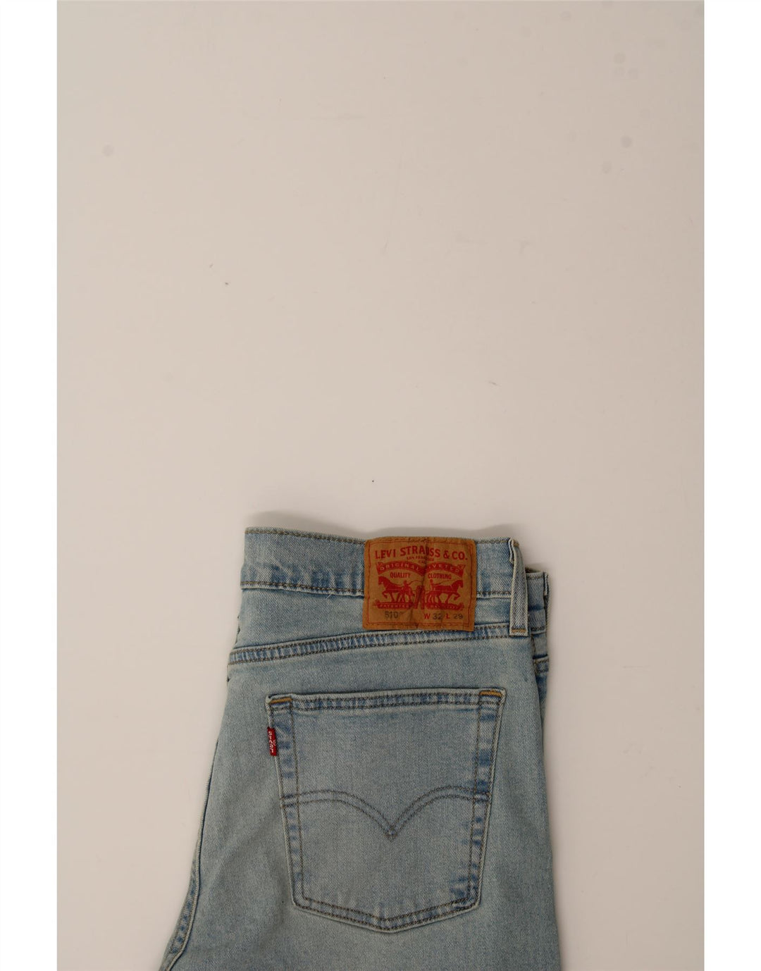 LEVI'S Mens 510 Skinny Jeans W32 L29 Blue Cotton Vintage Levi's and Second-Hand Levi's from Messina Hembry 