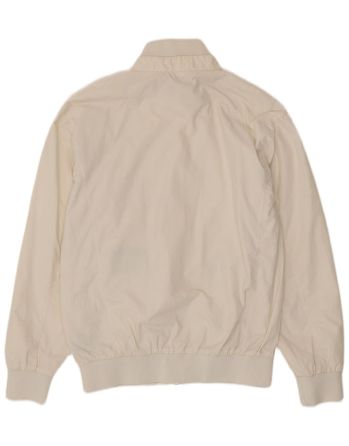 Jaqueta bomber masculina Kappa UK 46 3XL poliamida branca