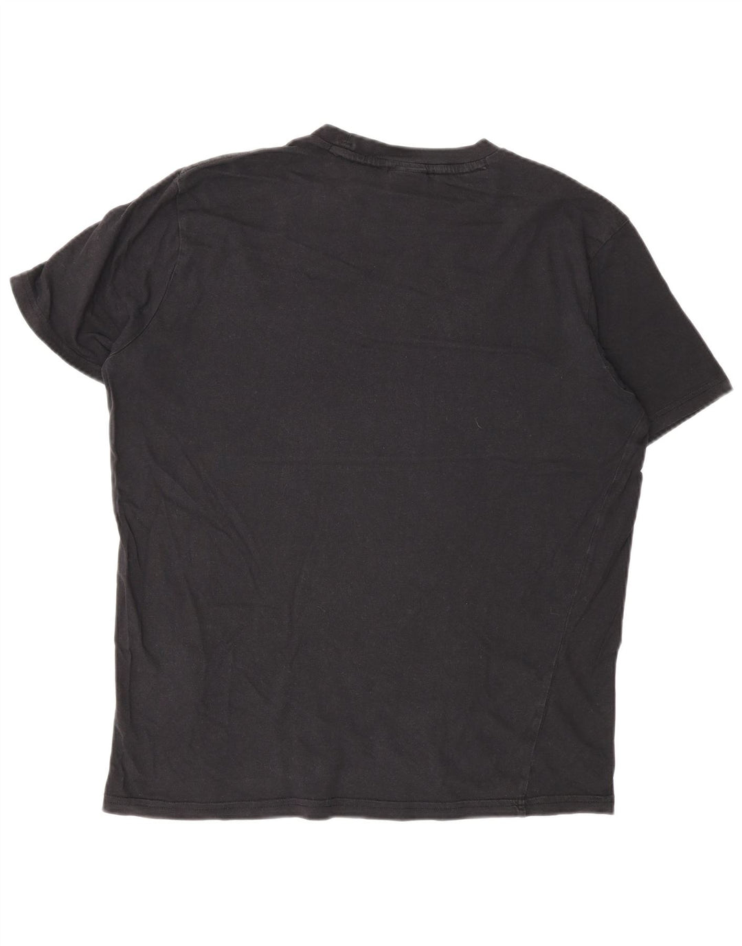 Camiseta gráfica masculina Champion de algodão preto médio