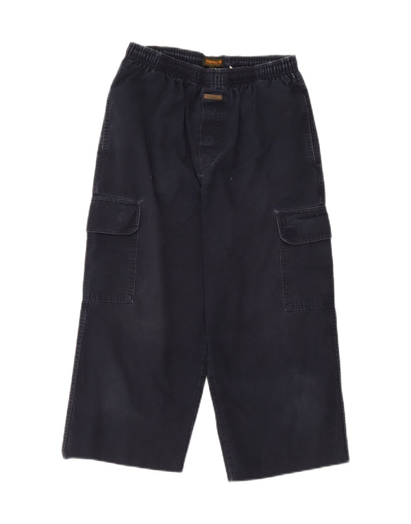 Calças Timberland Menina Cargo 13-14 Anos W32 L19 Azul Marinho Xadrez