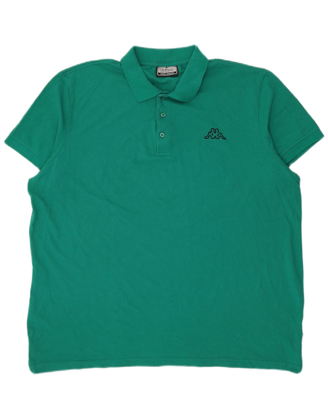 Camisa polo masculina Kappa 3XL algodão verde