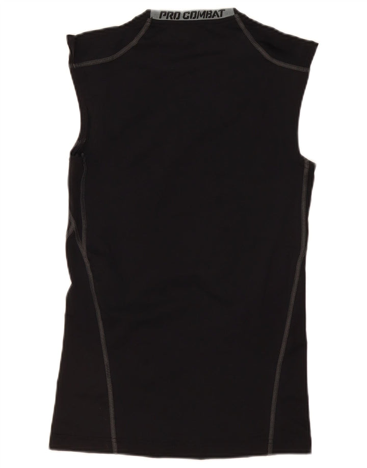 Nike Mens Pro Combat Vest Top Médio Poliéster Preto