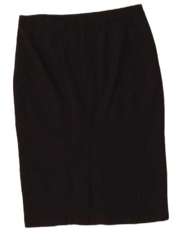 Saia lápis feminina Marks & Spencer W32 grande cinza