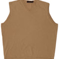 Zara Mens Vest Tank Top Grande Bege
