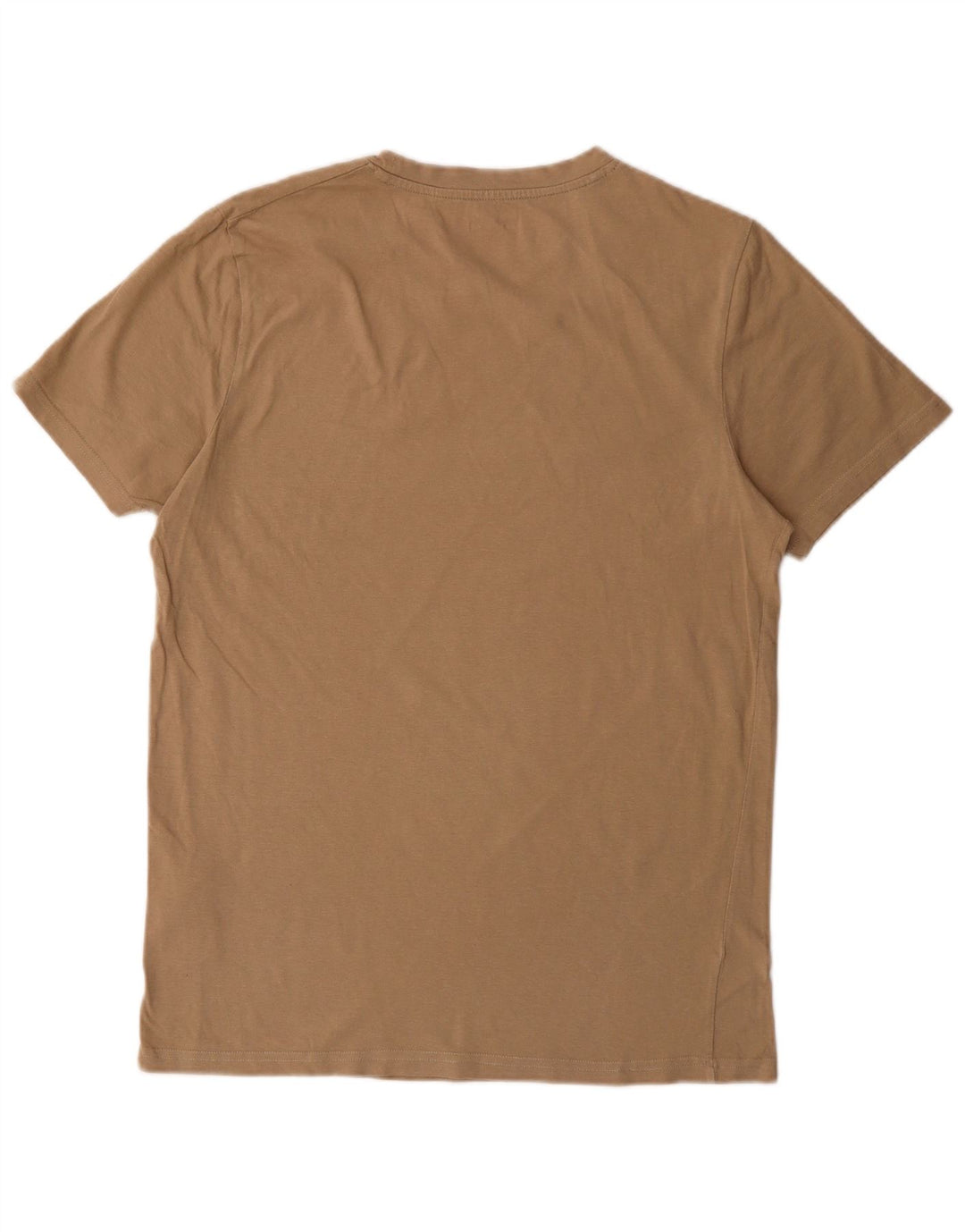 Camiseta masculina JACK & JONES algodão bege médio