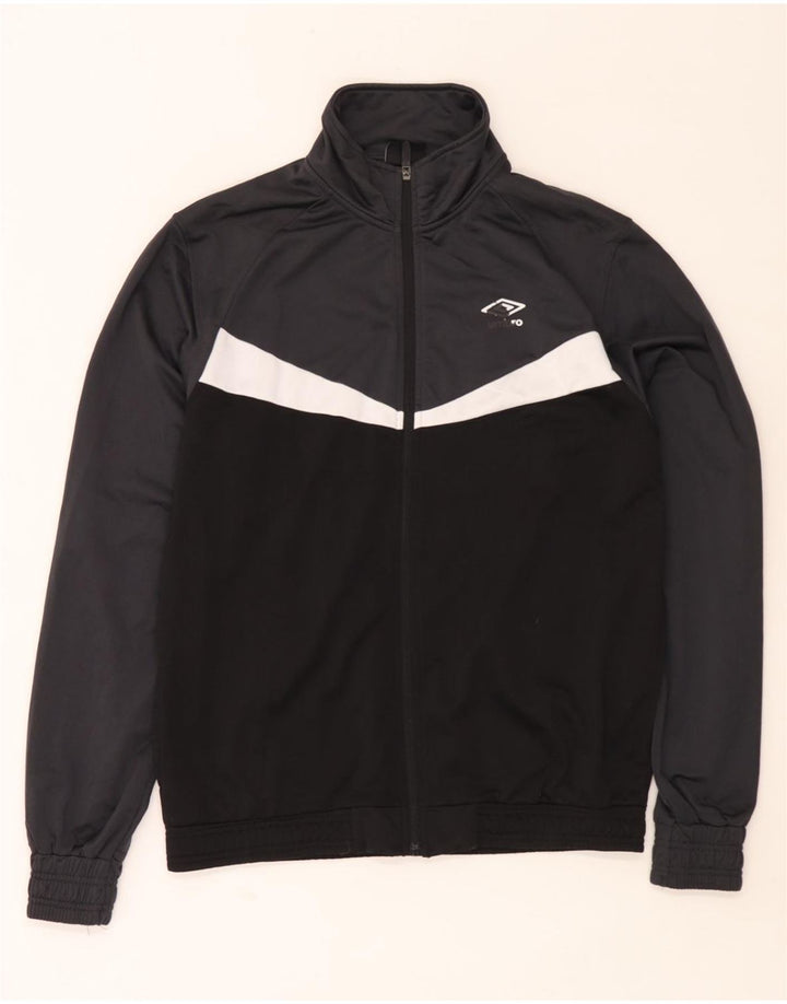 Umbro Mens Treino Top Jacket XL Preto Colourblock Poliéster