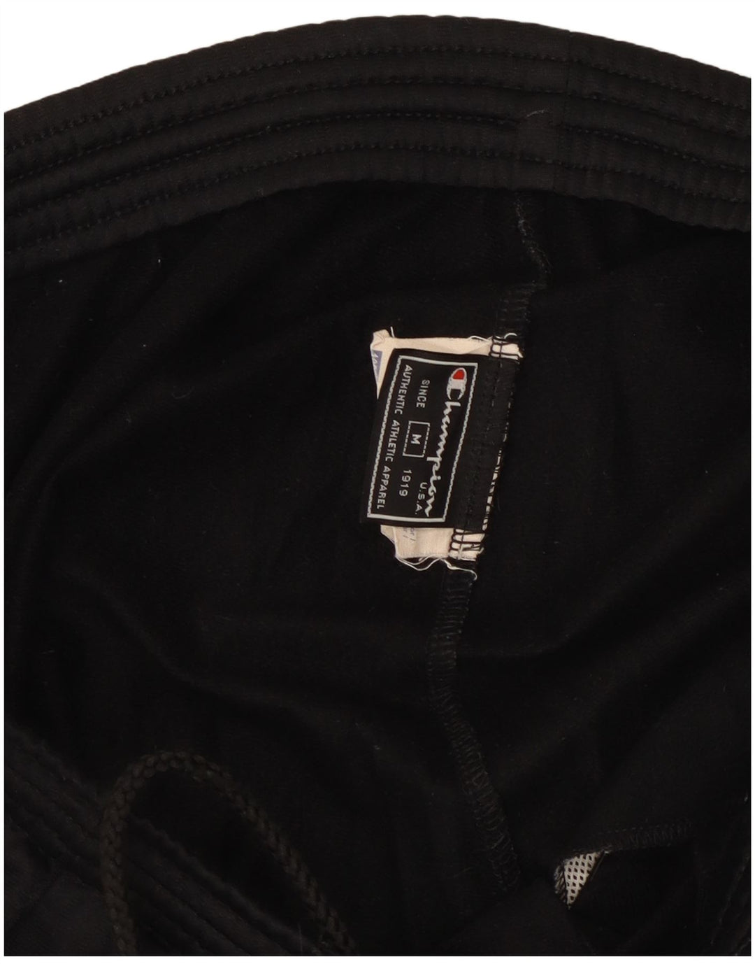 Calça de treino masculina CHAMPION poliéster preto médio