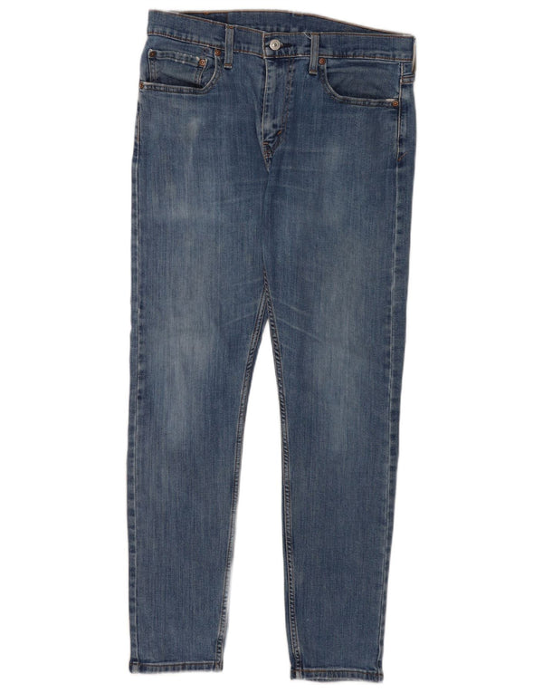 Calça jeans masculina Levi's 512 Slim Tapered W32 L32 azul algodão