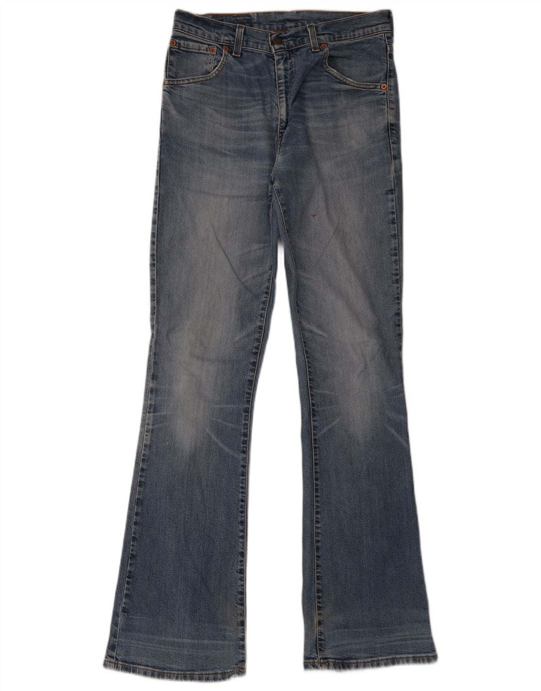 Levi's Masculino 525 Bootcut Jeans W32 L34 Azul Algodão