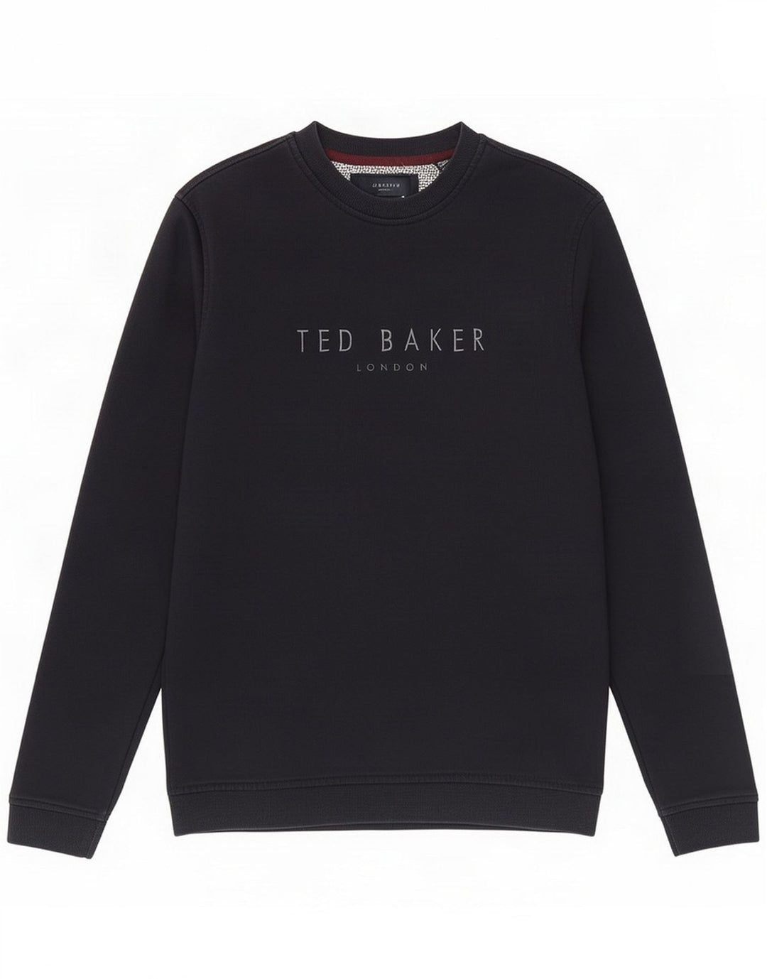 Ted Baker moletom gráfico masculino jumper pequeno azul marinho